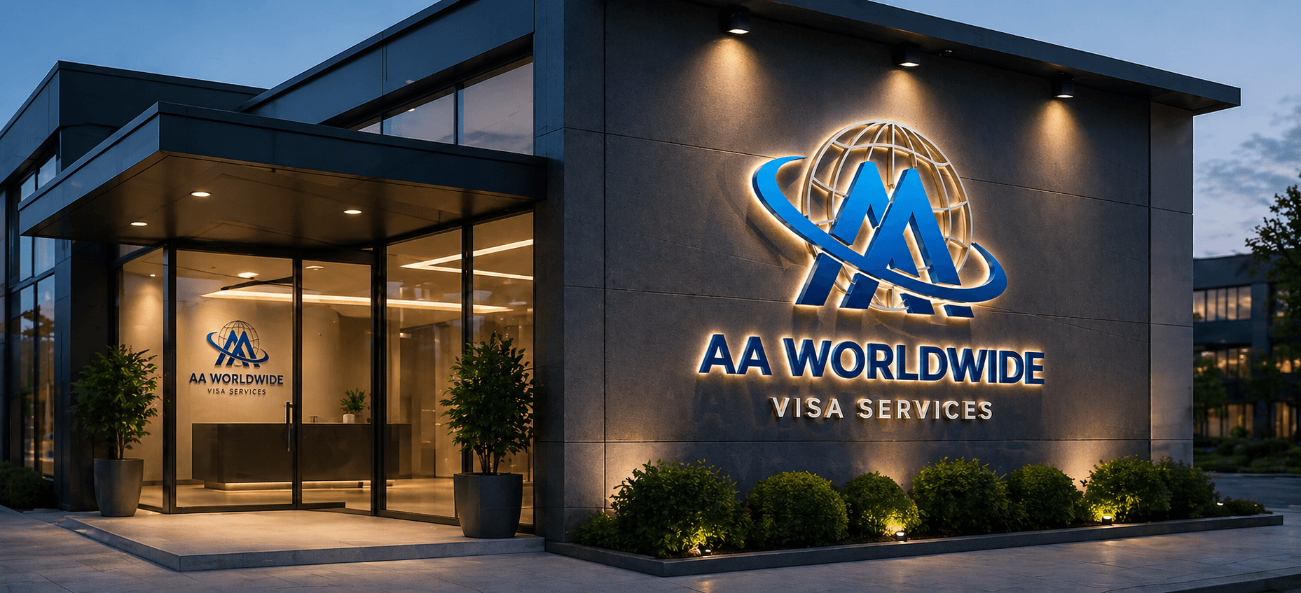 AA Worldwide Visa Services Office